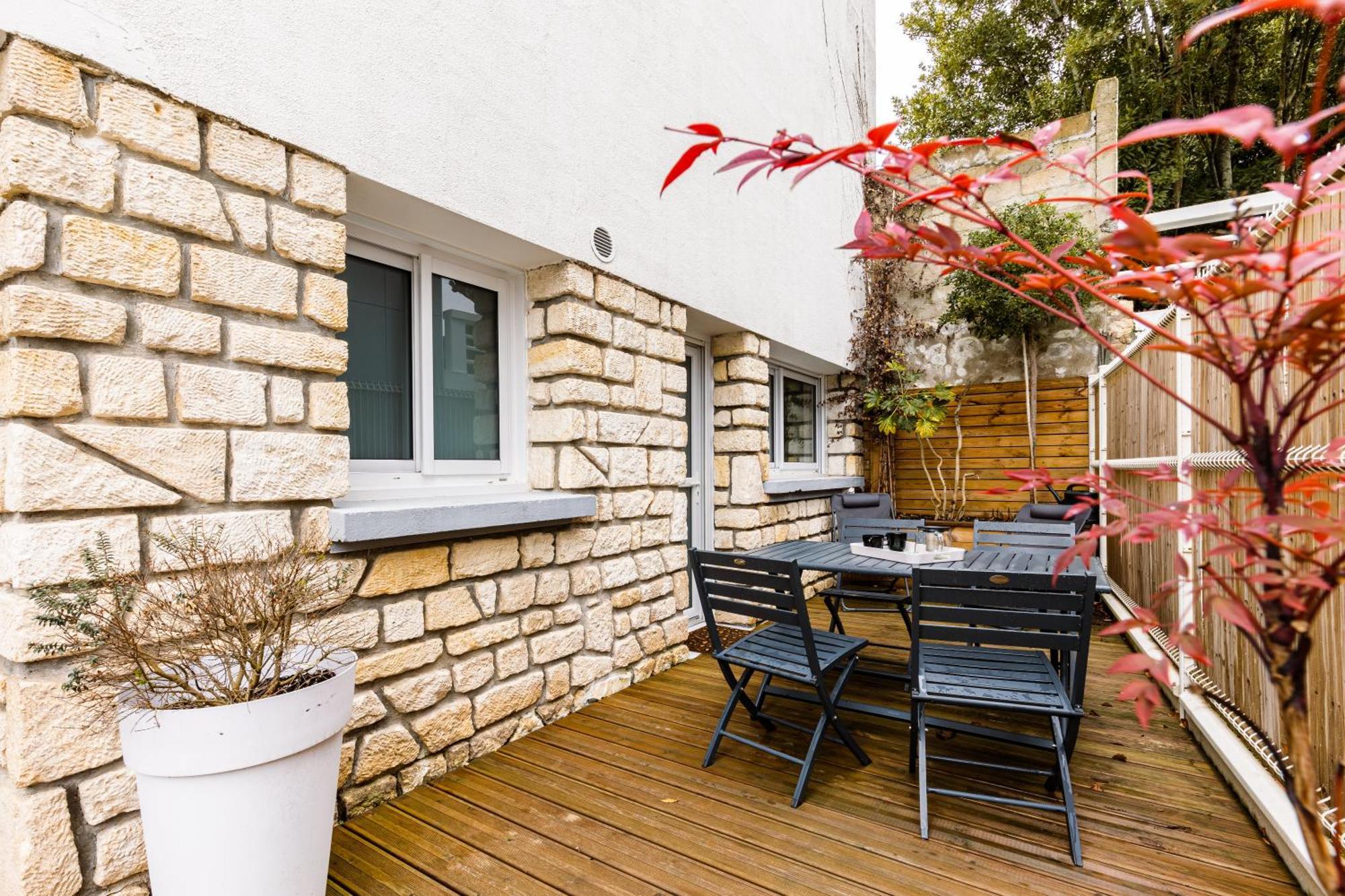 L'Auguste - Appartement Terrasse, 450M De La Plage 鲁瓦扬 外观 照片