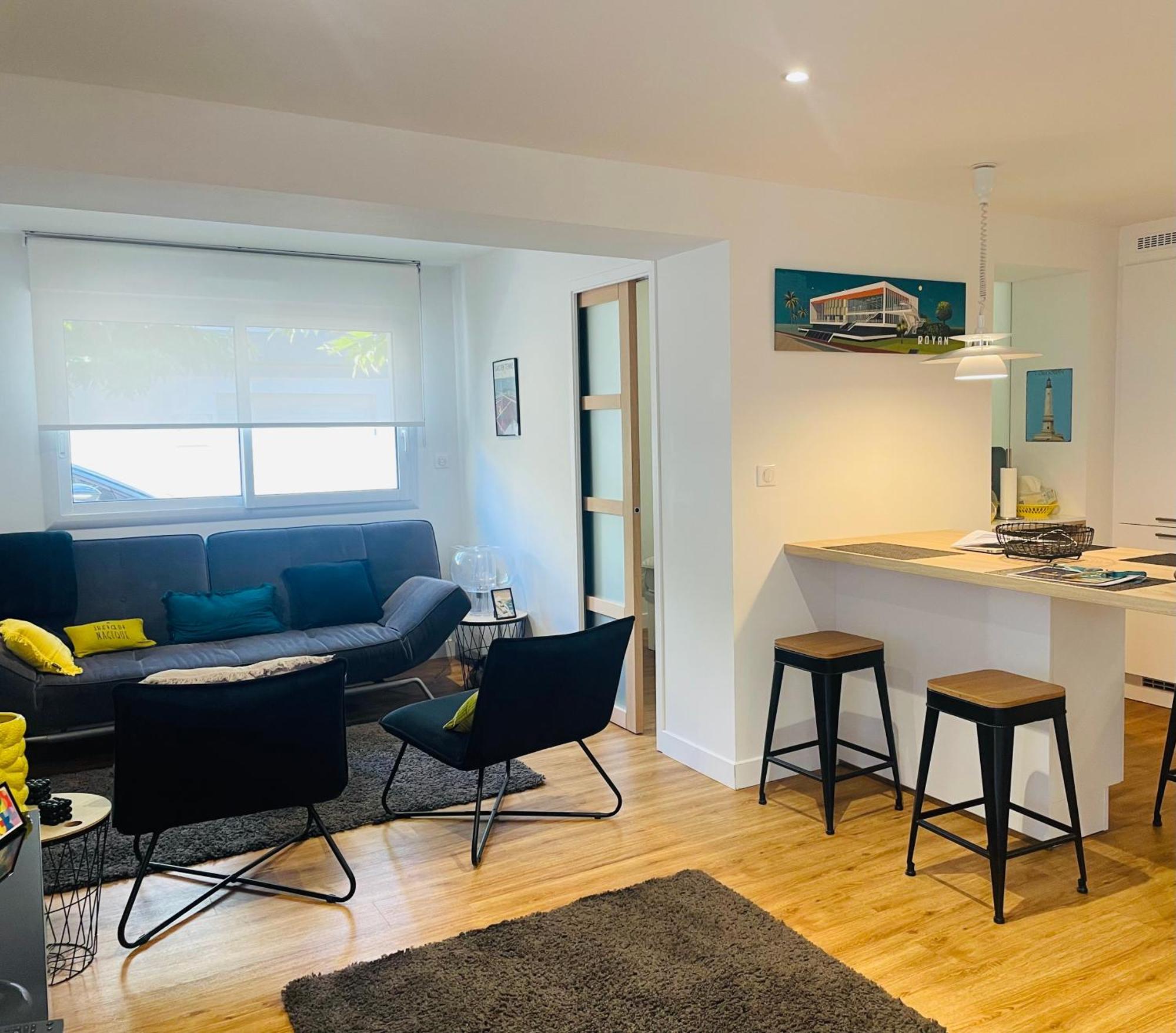 L'Auguste - Appartement Terrasse, 450M De La Plage 鲁瓦扬 外观 照片