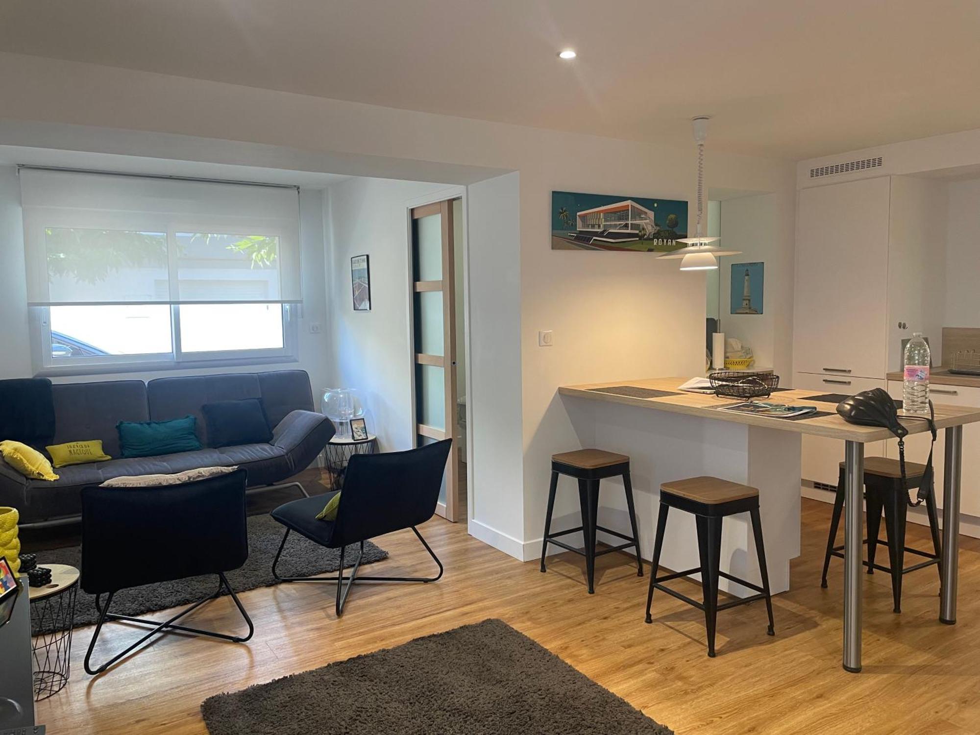 L'Auguste - Appartement Terrasse, 450M De La Plage 鲁瓦扬 外观 照片