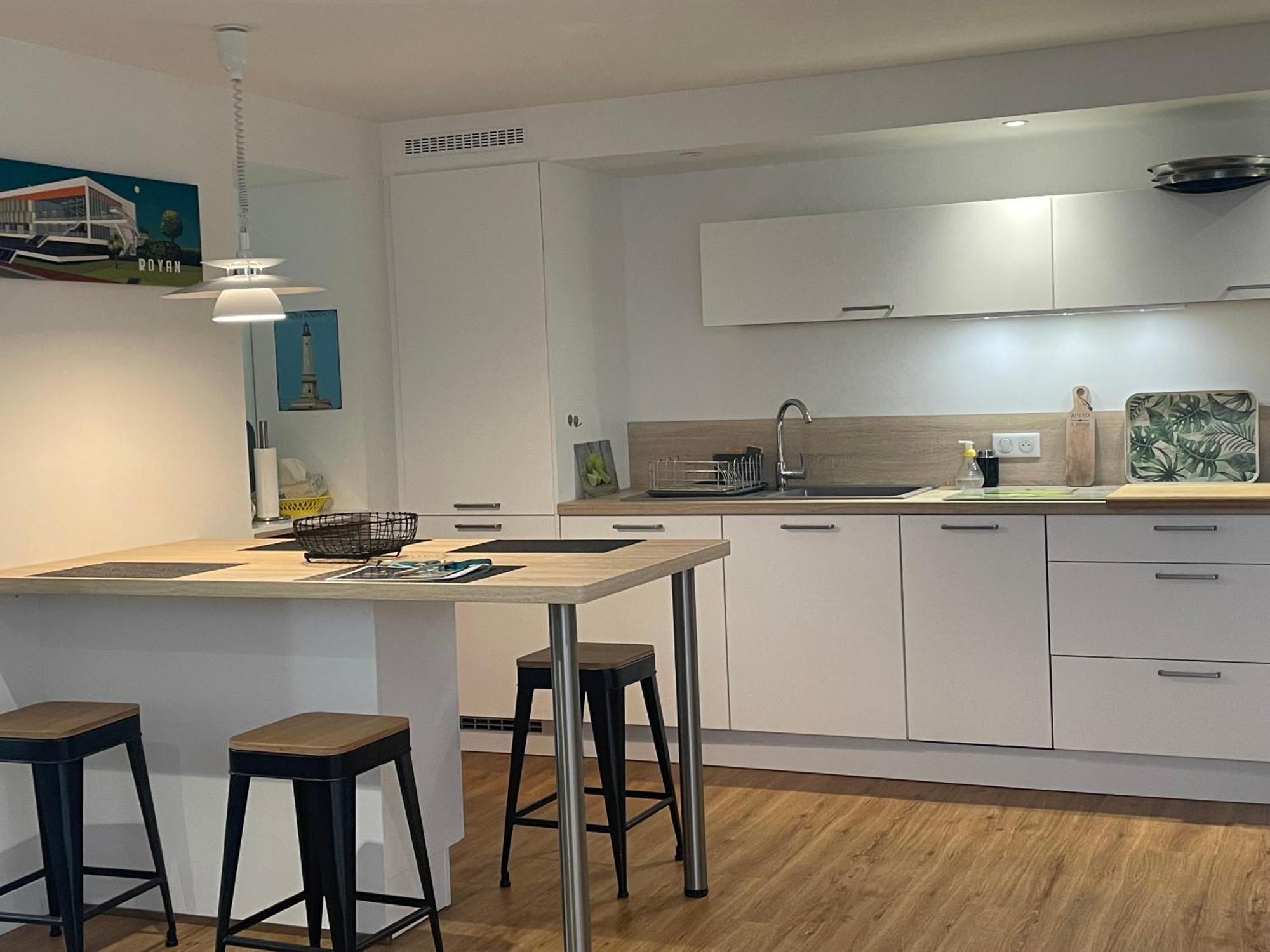 L'Auguste - Appartement Terrasse, 450M De La Plage 鲁瓦扬 外观 照片